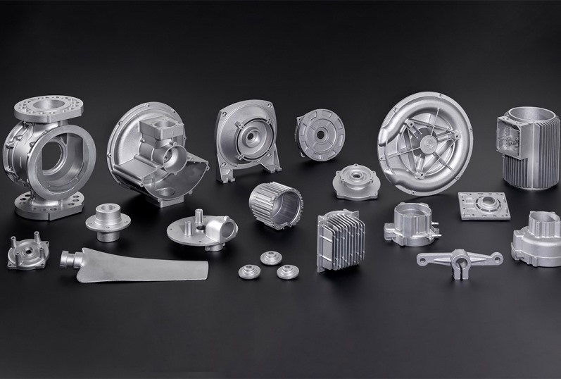 Die-cast parts, hardware